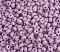 50g 6/0 Opaque Mauve Seed Beads