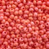50g 6/0 Opaque Pink Iris Seed Beads