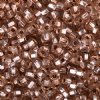 50g of 6/0 Copper Silver Lined Seed Beads