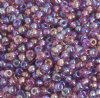 50g 6/0 Transparent Iris Light Amethyst Seed Beads