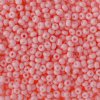 50g of 8/0 Opaque Dyed Chalk Pink Seed Beads