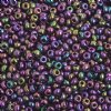 50g 8/0 Metallic Purple Iris Seed Beads