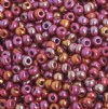 50g 8/0 Opaque Red AB Seed Beads