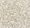 50g 8/0 Silverlined Crystal Seed Beads
