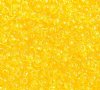 50g 8/0 Transparent Yellow Seed Beads
