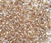 50g 6/0 Metallic Gold Lined Crystal