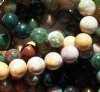 16 inch strand of 10mm Indian Agate Round Beads