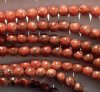 16 inch strand of 4mm Round Brazil Agate