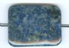 1 40x30mm Sodalite Flat Rectangle Bead