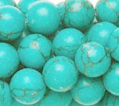 16 inch strand 8mm Green Howlite Turquoise Matrix Beads