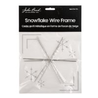 Snowflake Frames Medium 6.25x5.2in - Pkg. of 5