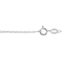 18 inch 1mm Sterling Silver Cable Chain