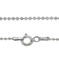20 inch, .8mm Sterling Silver Ball Chain