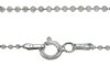 16 inch 0.8mm Sterling Silver Ball Chain