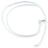 18 inch 1mm Sterling Silver Rope Chain