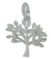 1 17.5x15mm Sterling Silver Tree of Life Charm Pendant