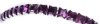 Swarovski Silver Stretch Bracelet with Amethyst