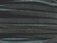 1 Meter of 3.5mm Black Suede Lace
