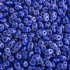 10 Grams Opaque Royal Blue Lustre 2.5x5mm Super Duo Beads
