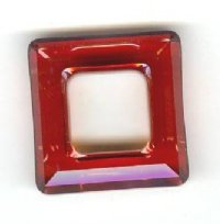1 20mm Red Magma Swarovski Frame