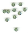 10 4mm Round Swarovski Erinite AB
