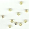 10 4mm Round Swarovski Light Jonquil AB