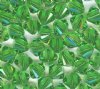 25 5mm Fern Green Swarovski Bicone Beads