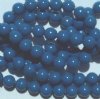 25 4mm Lapis Swarovski Pearls