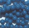 25 6mm Lapis Swarovski Pearls