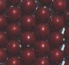 25 8mm Bordeaux Swarovski Pearls