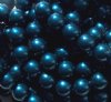 25 8mm Petrol Blue Swarovski Pearl Beads