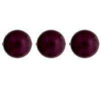 10 12mm Blackberry Swarovski Pearls