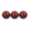 25 8mm Bordeaux Swarovski Pearls
