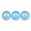 25, 6mm Iridescent Light Blue Swarovski Pearls