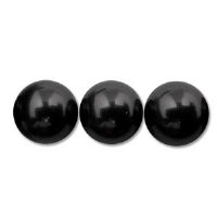 25 8mm Mystic Black Swarovski Pearls