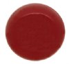 1, 14mm Red Coral Swarovski Coin Pearl Bead