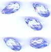 1 13x6.5mm Provence Lavender Swarovski Briolette Drop