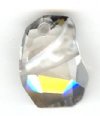 1 19mm Swarovski Crystal Silver Shade Divine Rock Pendant