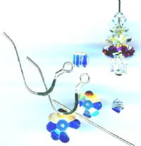 Swarovski Crystal AB Christmas Tree Sterling Earring Kit