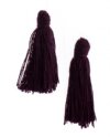Pack of 10, 1 Inch Eggplant Cotton Tassels