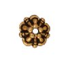 1 5mm TierraCast Antique Gold Tiffany Bead Cap