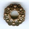 1 5x12mm TierraCast Large Hole Antique Copper Casbah Bead