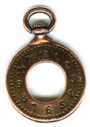 1 25mm TierraCast Antique Copper Pocket Watch Pendant