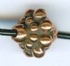 1 8.5mm TierraCast Antique Copper Pamada Bead