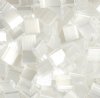 TL2548 5.2 Grams White Silk Two Hole Miyuki Tila Beads