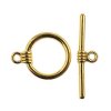 7 Sets of 14mm Gold Plated Toggles