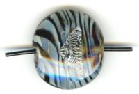 1 Safari Desert Medium Unicorne Coin Bead 21466
