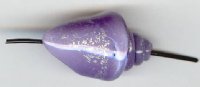 1 25mm Lavender Waters Nobilis Unicorne Seashell Bead (21961)