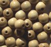 50 10mm Natural Round Wood Beads