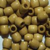 50 12x12mm Light Golden Brown Oval Wood Beads